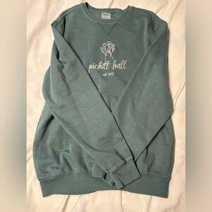 green crewneck